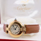 Genuine Cartier Watch. Must de Cartier Colisee Round Argent Vermeil Sterling Silver. Must de Cartier 925 Ladies 59002 Watch