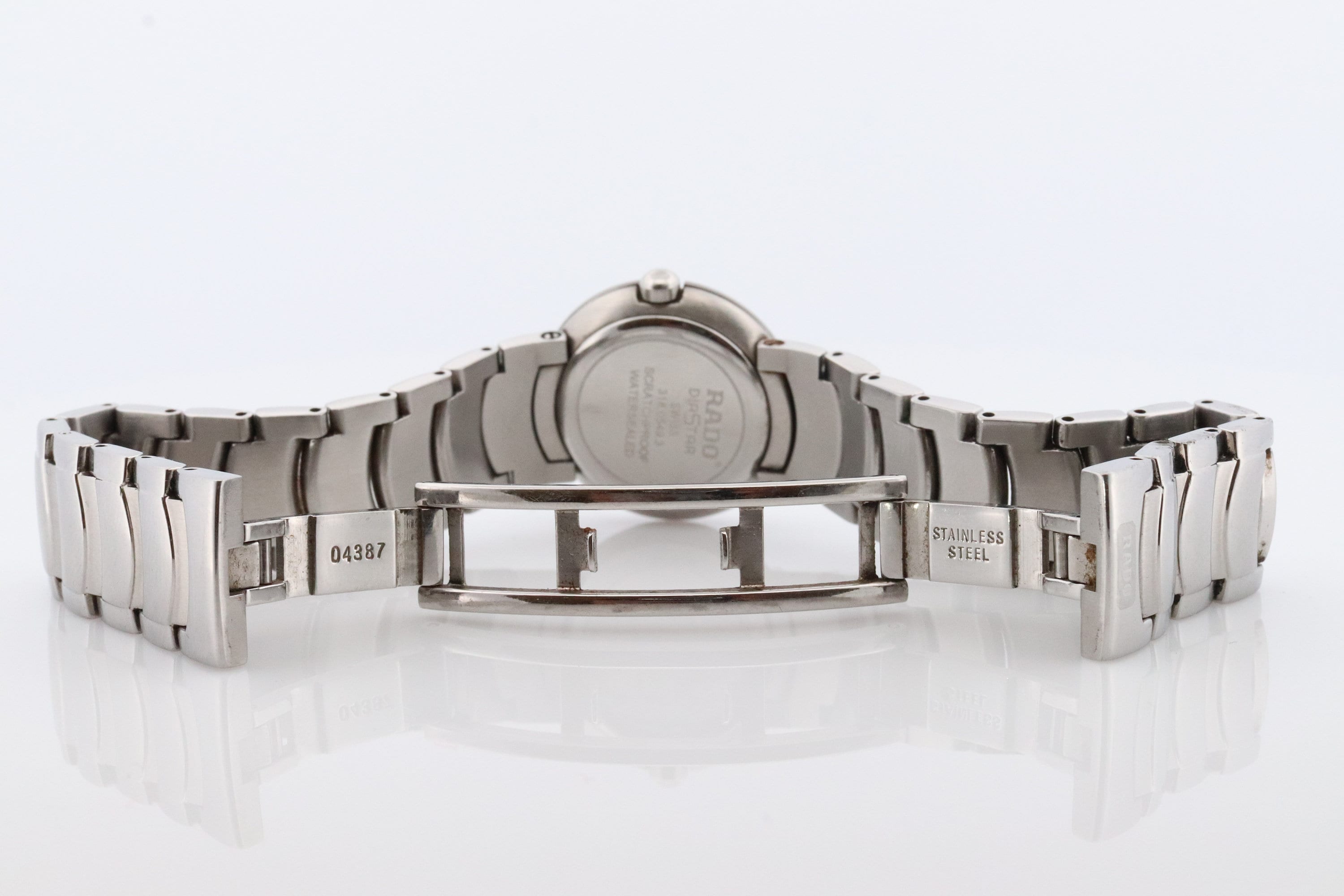 RADO Jubile Diamond Silver Stainless Steel Watch. RADO