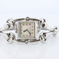 Vintage GUCCI 116.5 Quartz Watch Timepiece. Gucci MOP Face with Diamonds. Gucci Signoria Horsebit watch.