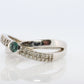Genuine Alexandrite Ring. 900 Platinum setting round Natural ALEXANDRITE ring with diamond accents. X Cross Platinum Solitaire.