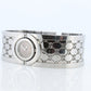 Vintage GUCCI 112 TWIRL Quartz Watch Timepiece. Gucci Wide Bangle Bracelet wristwatch.